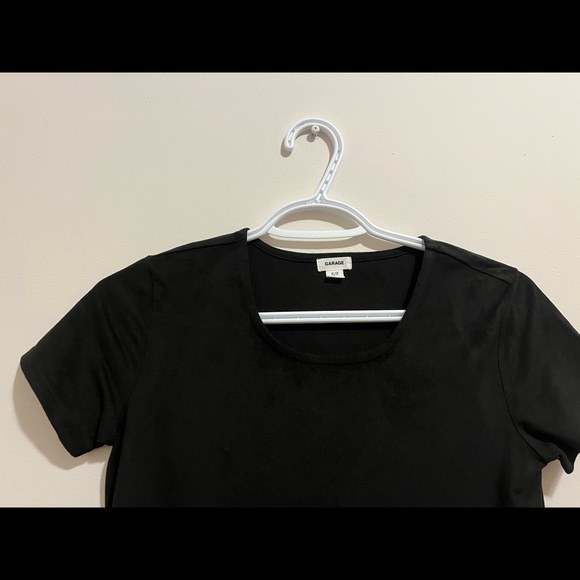 garage faux suede tshirt dress 🖤 - Picture 3 of 4